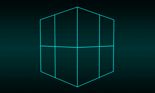 Гифка Цифровой куб