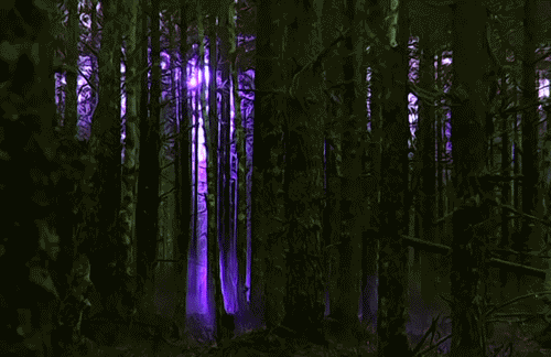 Гифка Пурпурный свет