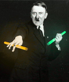 Гифка Гитлер на рейве