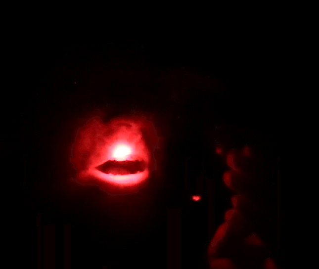 Гифка Лазерный рот