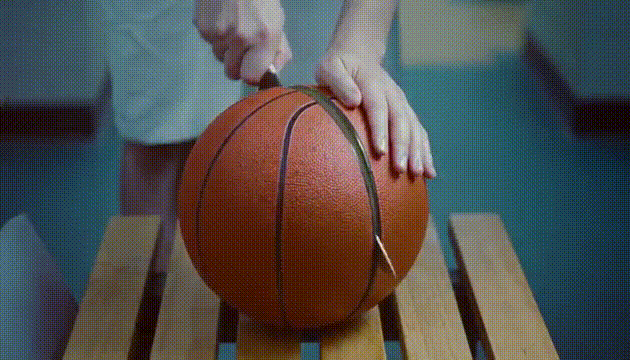 Гифка Баскетбольный арбуз