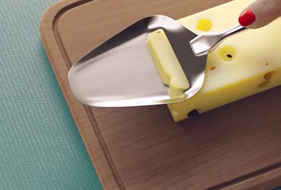 Гифка Нож для сыра