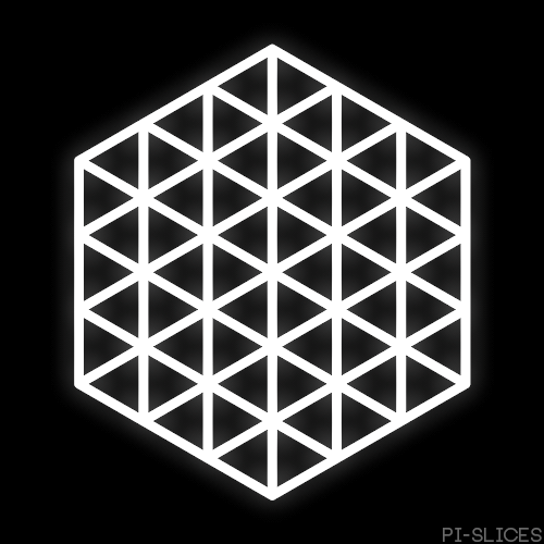 Гифка Прозрачный кубик Рубика