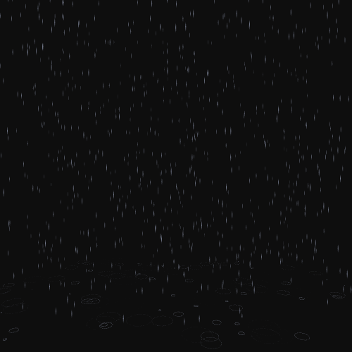 Гифка Ночной дождь