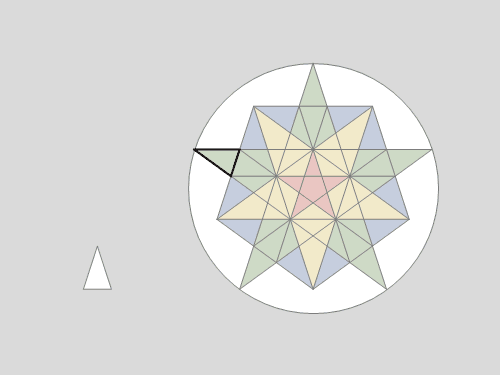 Гифка 175 треугольников